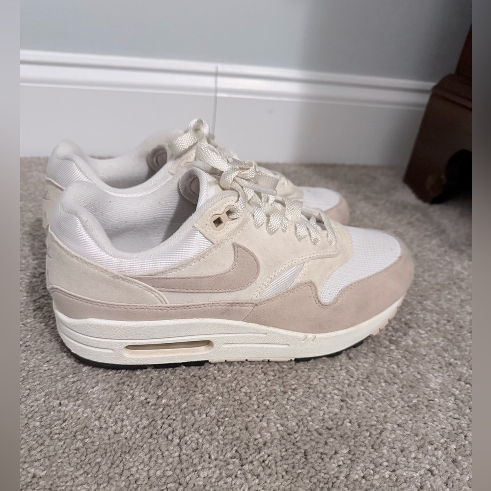 Nike Air Max 1 Pale Ivory and Sanddrift